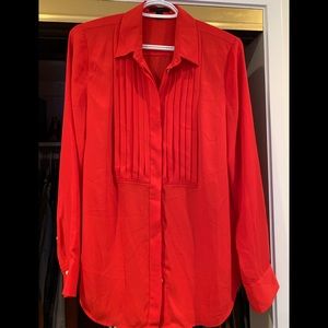 JCrew red blouse